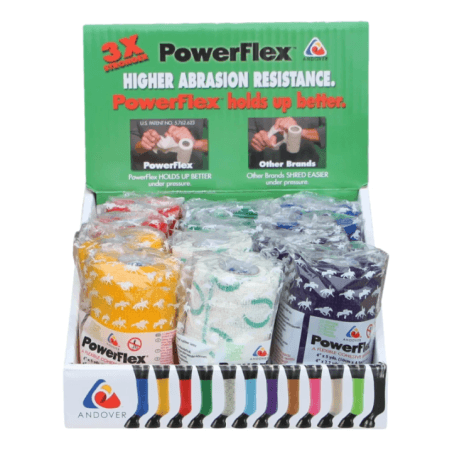 Andover Healthcare Bande PowerFlex Equine 10 cm Vert - 3