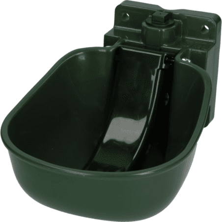 Hofman Abreuvoir plastique avec cuillère Vert - 2