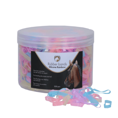 Excellent Élastiques de tressage Silicone Multicolore
