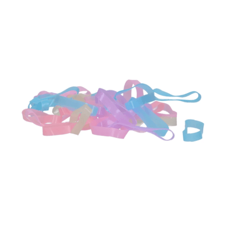 Excellent Élastiques de tressage Silicone Multicolore - 2