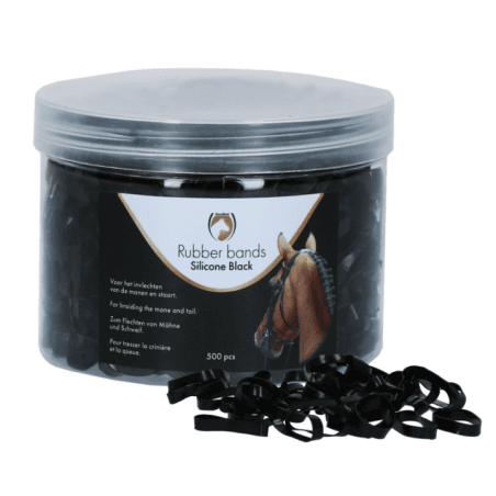 Excellent élastiques Silicone Noir