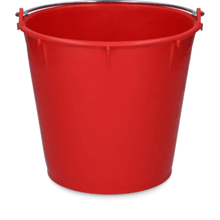 Vplast Seau 7 L avec anse Rouge