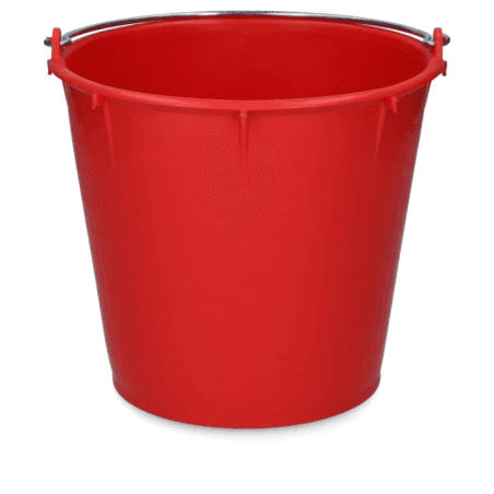 Vplast Seau 7 L avec anse Rouge - 2