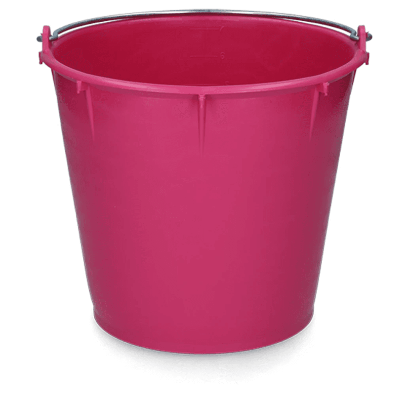 Vplast Seau 7 L avec anse Rose