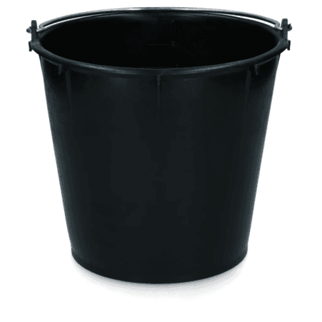 Vplast Seau 7 L avec anse Noir