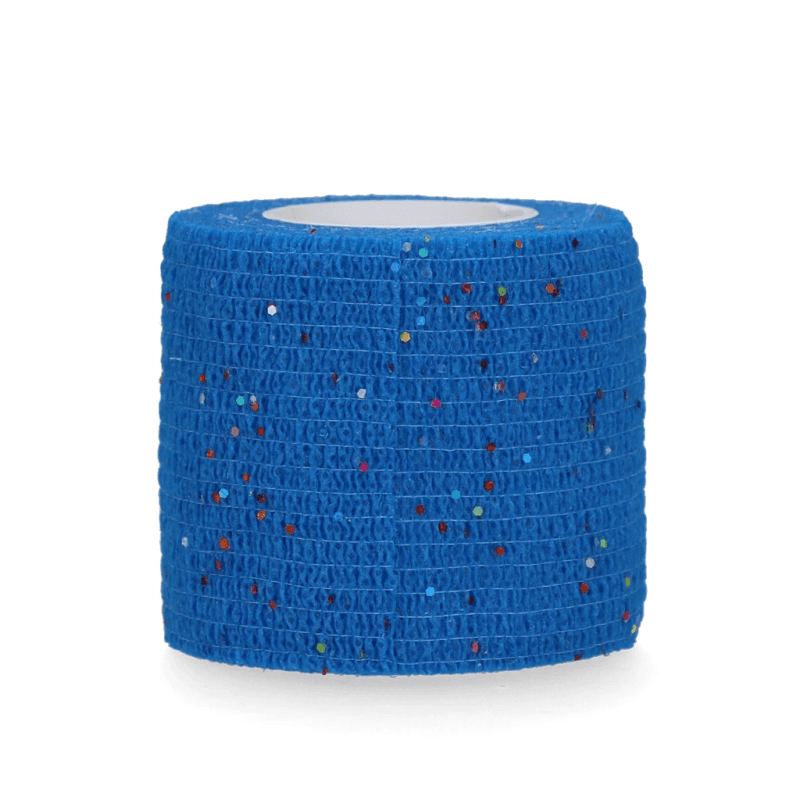 Excellent Bande pailletée 5 cm Bleu