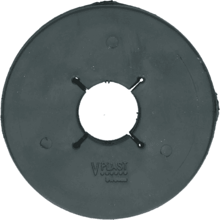 Vplast Protège-mors Cheval 9 cm Noir