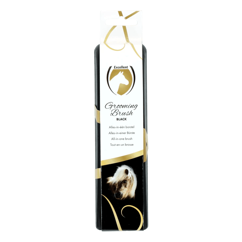 Excellent Brosse de pansage M Noir