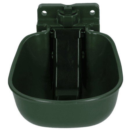 Hofman Abreuvoir plastique avec cuillère Vert