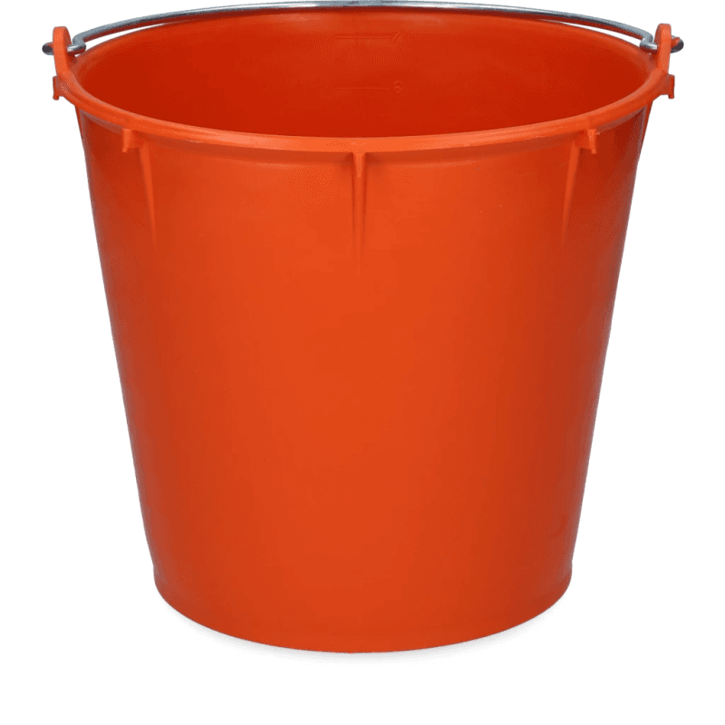 Vplast Seau 7 L avec anse Orange