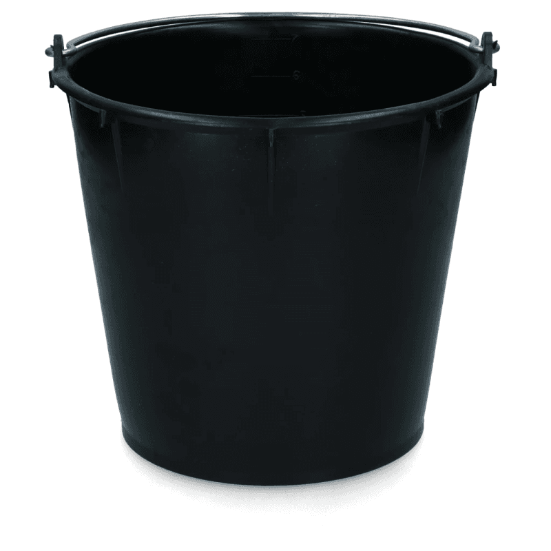 Vplast Seau 7 L avec anse Noir