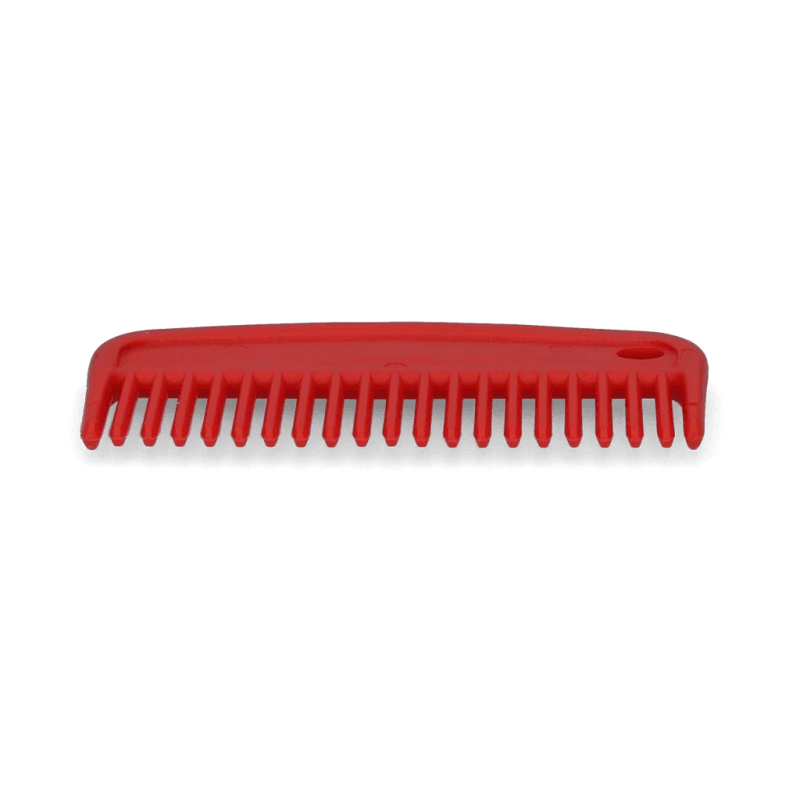 Vplast Peigne à crinière 10 cm Rouge